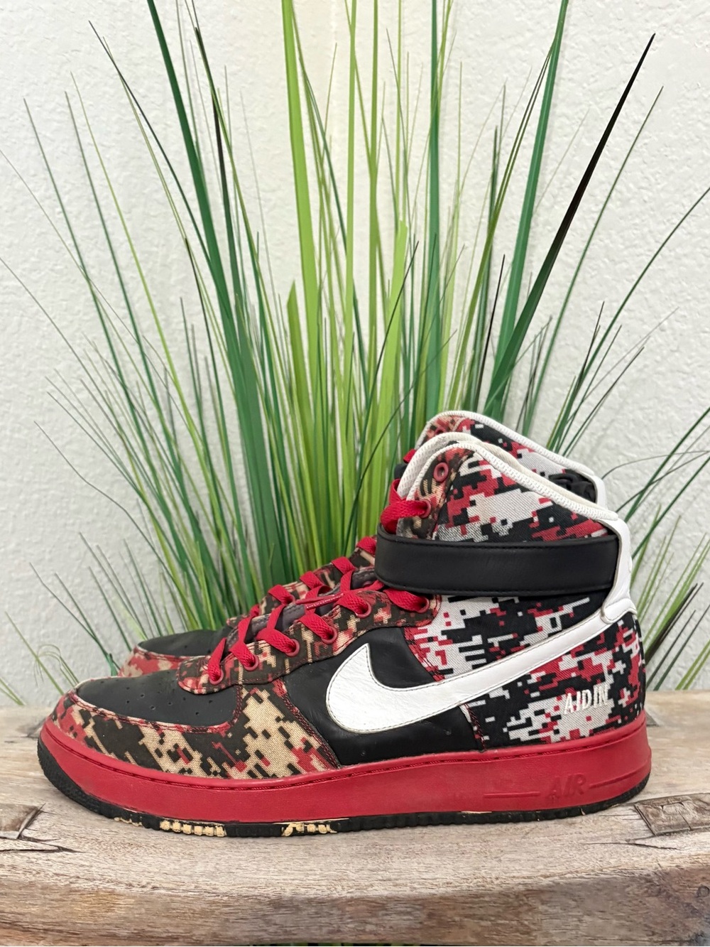 Nike Air Force 1 ID High Camo Sneakers